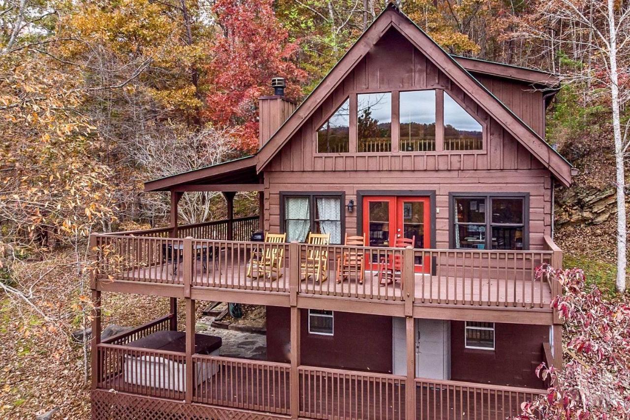 Pigeon Forge Scenic Solitude With Private Hot Tub! المظهر الخارجي الصورة